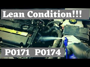 How to Diagnose and Fix a Lean Condition - Chevy Cruze P0171