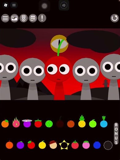 Cherry Known for Gray from the Sprunki Retake Mod.