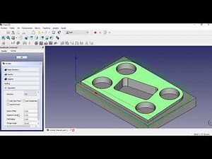 FreeCAD: GCode Path Workbench + CutViewer
