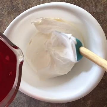 White Chocolate Raspberry Jello Cake