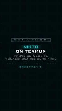 The Ultimate Termux Setup 2026: Pro Features on Android! 🚀 #linux #termux #nikto #cybersecurity