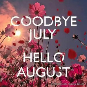 298K views · 3.9K reactions | Goodbye July * Hello August Au revoir Juillet * Bonjour Août @Ephéméride - Seasonal Calendar | Ephéméride - Seasonal Calendar | Facebook
