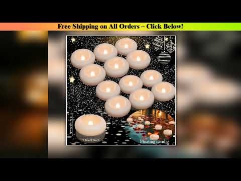 12PC/24PC Flameless LED Candles with Timer Creative Wishing Tealights Flickering Votive Candle For