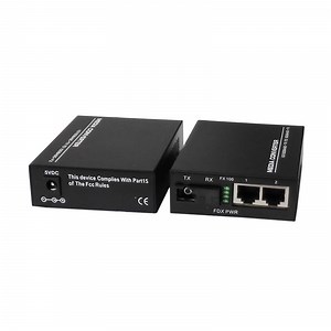 [Hot Item] 10/100m Single Mode Simplex Sc Fiber Media Converter 20km RJ45 Ethernet