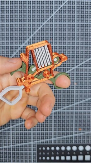 Here’s Why You Shouldn’t Print This Fidget Gun Kit Card #modelkit #bambulab #gunpla #3dprinting