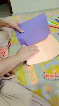 how to make booklet with papers without using stepler or band