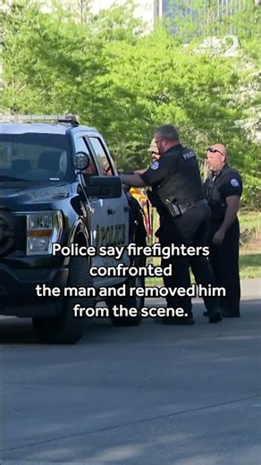 Video shows arrest of man accused of impersonating firefighter at Ocoee fire scene