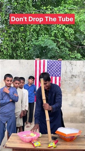 Don't Drop That Toothpaste Challenge #game #viral #funny #shorts #challenge #drop #tube #yt