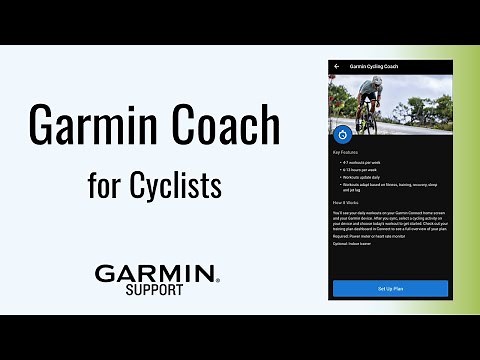 Garmin Coach for Cyclists | Getting Started | Garmin Support