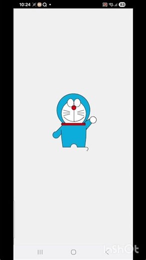Jow I Drew Doraemon using Python😳🐱 | Turtle Graphics Animation #coding #python #viral