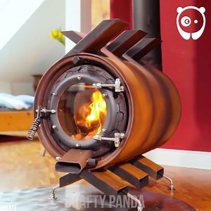 280K views · 1.5K reactions | Recycling car rims into an air vent stove Partner: create (youtube.com/channel/UC_qfuHJ7Nz8C6g9ACTuAPEA); (instagram.com/create_custom_designs/) | Crafty Panda | Facebook