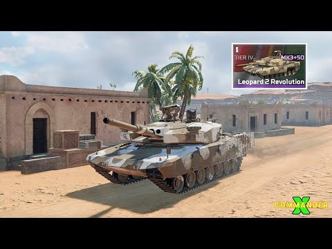 Leopard 2 Revolution – The Ultimate 2A4 Upgrade | MWT: Tank Battles Gameplay