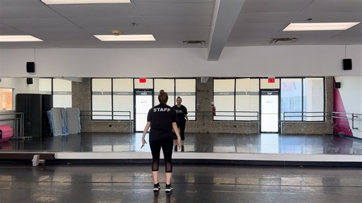 Dude + Dancer w/ music