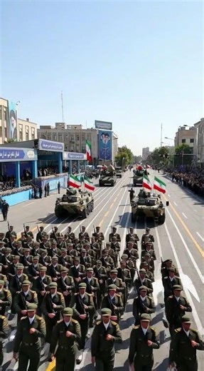 Inside Iran’s Massive Military Parade – Tanks, Missiles & Power!