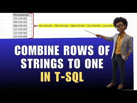 Combine Multiple Rows into One String in SQL Server | STRING_AGG Explained