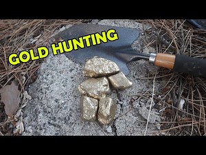GOLD NUGGET Hunting - Texas Metal Detecting - Gold Prospecting