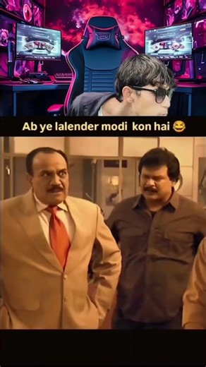 lalender modi aya tha 😂😂 #trending #viral #funny #memes #reaction #comedy