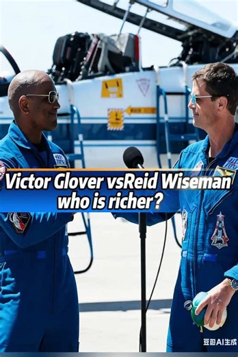 Victor Glover and Reid Wiseman - how wealthy will they become after returning to Earth? Victor Glover is also the first Black astronaut to participate in a lunar mission. Compare the net worth of Victor Glover and Reid Wiseman.#victor #victorglover #reidwiseman #evolution #trending #fyp #usa #fyppppppppppppppppppppppp