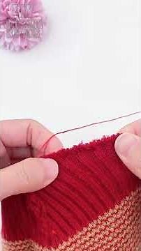 Cut off the sweater sleeves and modify them