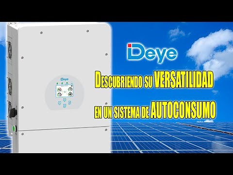 Inversor híbrido DEYE SUN 8K: Comprobando su capacidad de adaptación en sistemas de Autoconsumo