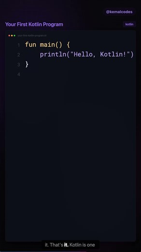 Set up Kotlin in 60 seconds #shorts #kotlin