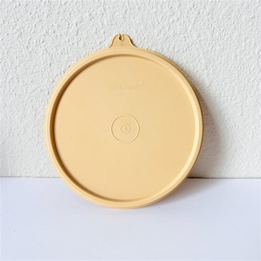 Vintage Tupperware Yellow Round Lid #227 - 5 7/8 Inch - Round Replacement Tupperware Lids - Fits 155, 234, 264, 284, 1405 - Etsy