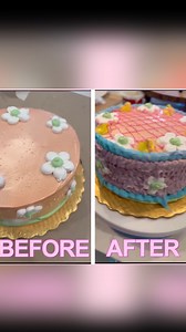 6.8K views · 212 reactions | Turning a store-bought cake into a masterpiece! | Trinity Jae | Facebook