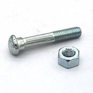 [Hot Item] Rail Fish Bolt Fish Anchor Fishtail Fishplate Oval Neck Track Grade 8 Elliptical Head 8.8 10.9 12.9 and Nut High Strength Plow Bolt