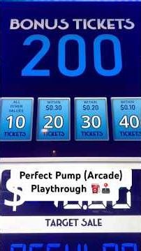 Perfect Pump (Arcade) Quick Playthrough ⛽️🕹️
