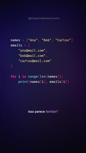 This `for` loop breaks with different lists #cleancode #python #devtips #dev #code