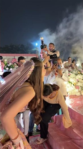 Bridal Entry and Varmala Moment | Emotional Wedding Highlights | Pallavi & Dipesh