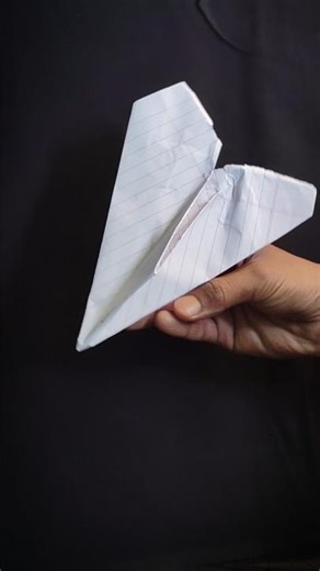 How to make ultimate strongest super powerful paper plane in the world 💀🔥 #craft