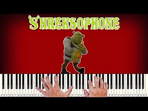 Shreksophone - PIANO TUTORIAL