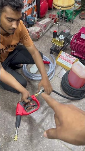 350 BAR TRIPLEX PLUNGER PUMP WITH 3 HP GODREJ CI BODY🔥🤩 WHATS APP US FOR ORDER ☎️9726255752☎️