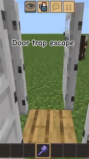 you won't believe the way out!😱 door trap escape