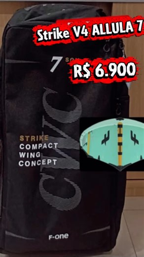 021 club on Instagram: "🔥 Wing F-ONE Strike V4 ALLULA – Tamanho 7m 🔥 Se você busca máximo desempenho em vento fraco, esse é o wing certo! O Strike V4 ALLULA 7m entrega potência incrível com peso ultraleve. 💨 Destaques do ALLULA: ✔ Estrutura ultra leve e rígida ✔ Mais potência com menos esforço ✔ Excelente estabilidade e controle ✔ Ideal para freeride e progressão ✔ Tecnologia premium da F-ONE ⚡ Tamanho 7m Perfeito para quem quer aproveitar cada rajada e evoluir no wingfoil com confiança. 🚨Di