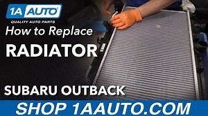 How to Replace Radiator 2004-09 Subaru Outback