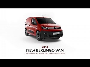 New Citroën Berlingo Van - CitroënPro: the inventor of integrated load cell