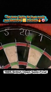 Back when darts was raw and ruthless 🎯 1985 British Open Semi-Final: Bristow 🆚 Tucker. #DartsHistory #EricBristow #VintageDarts #DartsLegend #Throwback” | ALD Dart Diaries