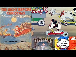 The Night Before Christmas (1933) | Remastered | Disney Silly Symphonies | Christmas Cartoon