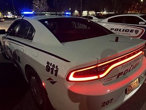 Fuquay-Varina police use steady blue lights to deter criminals this holiday season