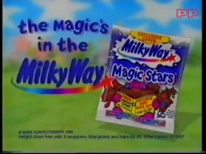 Advert - Milky Way Magic Stars - 1996