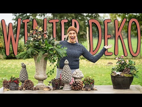 NATÜRLICHE WEIHNACHTSDEKO FÜR AUßEN - DIY