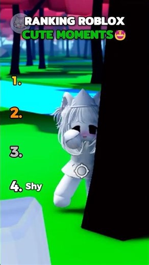 Ranking Roblox Cute Moments🤩 #roblox #ranking #shorts