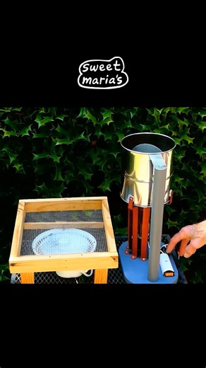 5.8K views · 38 reactions | Larry Cotton's latest update on his "wobble disk" home coffee roaster include a shorter heating element and two options for handling the roaster, plus a few other design changes. See a breakdown of the changes and the roaster in action via the link below. 藺 https://library.sweetmarias.com/wobble-disk-home-coffee-roaster-2025/ #sweetmarias #homeroasting #homecoffeeroaster #diycoffeeroaster | Sweet Maria's Coffee | Facebook