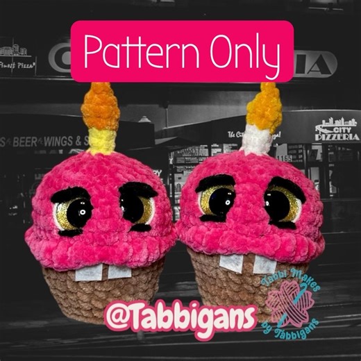 Creepy Cupcake Crochet Pattern - Etsy