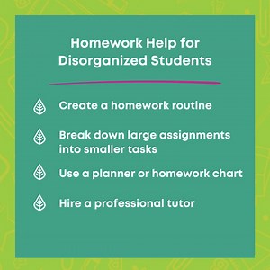 Organization is something that many students find challenging. However, when organization issues lead to unfinished, incorrect, or sloppy homework, it’s a problem that needs addressing before it gets worse. Learn more about these homework tips to help your child become more organized and systematic in their approach: https://bit.ly/4h9tnM8 | Huntington Learning Center