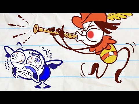 Off The Recorder | Pencilmation Cartoons!