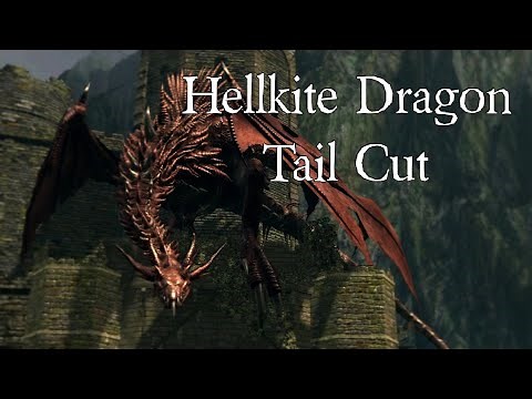 Hellkite Dragon Tail Cut and Drake Sword DARK SOULS REMASTERED (#DarkSouls #Collectible #Guide)