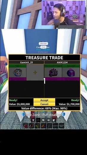 🔥 I got WEREWULF SKIN in BLOX FRUITS 😱 | Insane Trade Deal!? #shorts #roblox